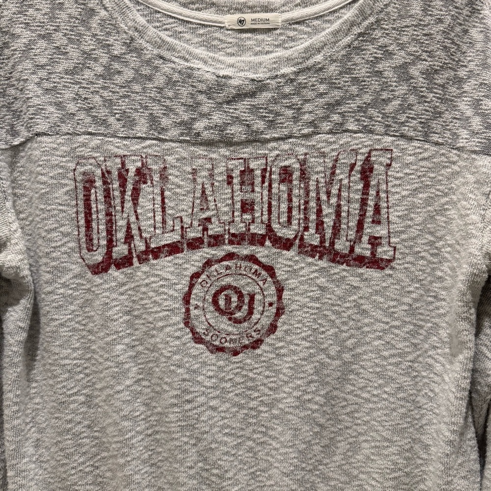 Oklahoma Sooners Vintage Cotton Sweatshirt